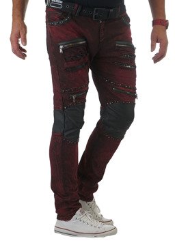 Jeans CD481-BURGUNDY CIPO BAXX