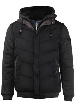 Pánská bunda CIPO BAXX CM126 BLACK