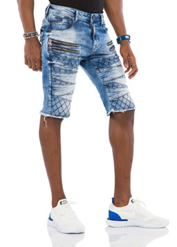 Pánské kraťasy CIPO BAXX CK194 BLUE