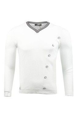 Svetr C-44306-WHITE CIPO BAXX