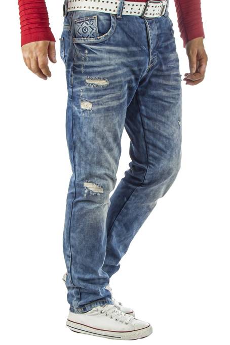 Pánské džínové kalhoty CIPO BAXX CD655