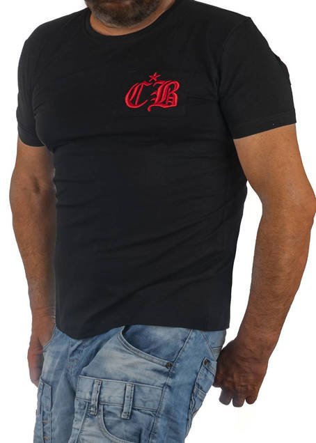 Pánské tričko CIPO BAXX CT573 BLACK