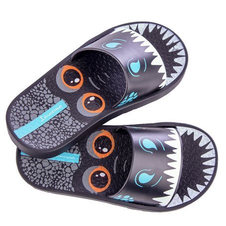 Sandály Ipanema Urban Slide Kids Black/White/Blue