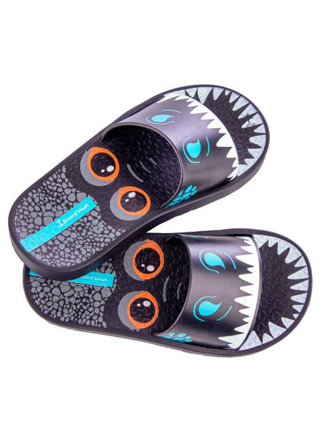 Sandály Ipanema Urban Slide Kids Black/White/Blue