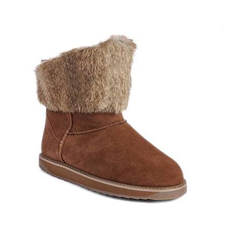 Zimní boty COQUI VALENKA  157 Oak/Lt. brown fur