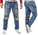 Pánské džínové kalhoty CIPO BACD637 BLUE
