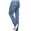 Pánské džínové kalhoty CIPO BAXX CD0876 LIGHT BLUE