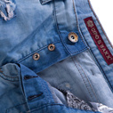 Pánské džínové kalhoty CIPO BAXX CD0876 LIGHT BLUE