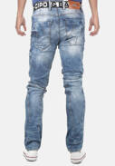 Pánské džínové kalhoty CIPO BAXX CD346 Blue