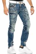 Pánské džínové kalhoty CIPO BAXX CD391 BLUE