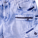 Pánské džínové kalhoty CIPO BAXX CD435 ICE BLUE