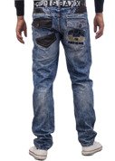 Pánské džínové kalhoty CIPO BAXX CD482 BLUE