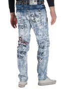 Pánské džínové kalhoty CIPO BAXX CD498 BLUE
