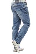 Pánské džínové kalhoty CIPO BAXX CD499 BLUE
