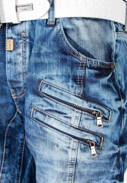 Pánské džínové kalhoty CIPO BAXX CD510 Blue