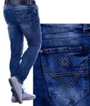Pánské džínové kalhoty CIPO BAXX CD533 BLUE