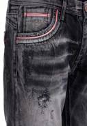 Pánské džínové kalhoty CIPO BAXX CD545 Black