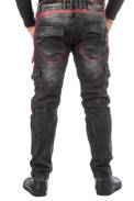 Pánské džínové kalhoty CIPO BAXX CD561 BLACK