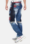 Pánské džínové kalhoty CIPO BAXX CD574 BLUE