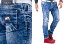 Pánské džínové kalhoty CIPO BAXX CD588 BLUE