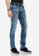 Pánské džínové kalhoty CIPO BAXX CD621 BLUE