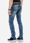 Pánské džínové kalhoty CIPO BAXX CD621 BLUE