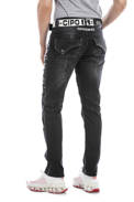 Pánské džínové kalhoty CIPO BAXX CD696 BLACK