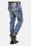 Pánské džínové kalhoty CIPO BAXX CD723 BLUE