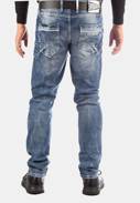 Pánské džínové kalhoty CIPO BAXX CD723 BLUE