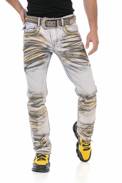 Pánské džínové kalhoty CIPO BAXX CD733 Grey
