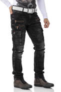 Pánské džínové kalhoty CIPO BAXX CD798 Black
