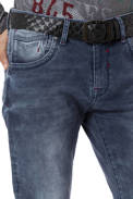 Pánské džínové kalhoty CIPO BAXX CD811 Blue