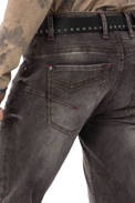 Pánské džínové kalhoty CIPO BAXX CD811 Brown