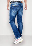 Pánské džínové kalhoty CIPO BAXX LCD101 Blue