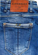 Pánské džínové kalhoty CIPO BAXX LCD101 Blue