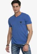 Pánské tričko CIPO BAXX CT648 BLUE