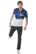 Pánské tričko CIPO BAXX CT699 BLUE
