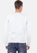 Pánské tričko s dlouhým rukávem CIPO BAXX CL510 white
