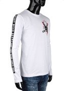 Pánské tričko s dlouhým rukávem CL316-WHITE CIPO BAXX