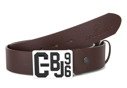 Pánský kožený pásek CIPO BAXX CG149 BROWN 