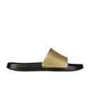 Pantofle COQUI TORA Black/Gold glitter