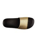 Pantofle COQUI TORA Black/Gold glitter
