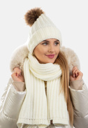  Set šála a čepice SCJ SET-23508-008