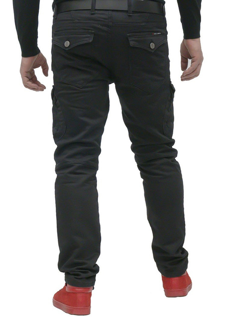Pánské džínové kalhoty CIPO BAXX CD424 BLACK 