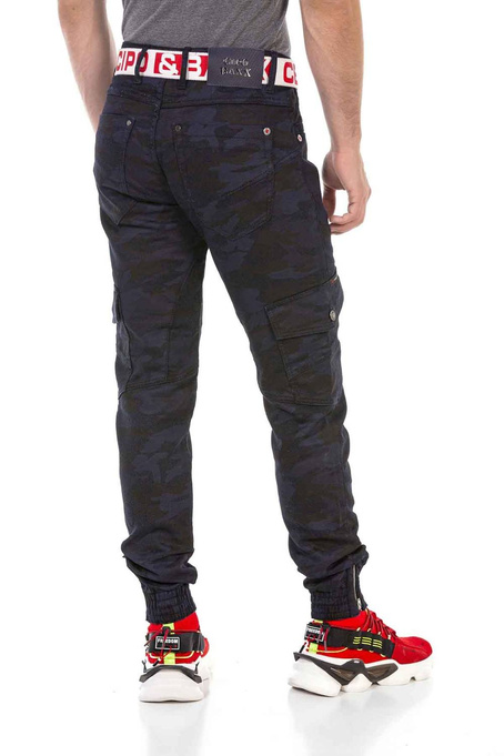 Pánské džínové kalhoty CIPO BAXX CD690 Blue