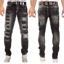 Pánské džínové kalhoty CIPO BAXX CD713 Black