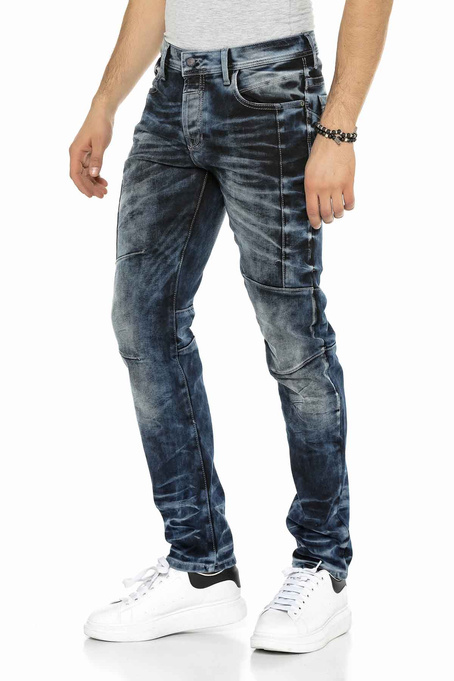 Pánské džínové kalhoty CIPO BAXX CD286 Blue