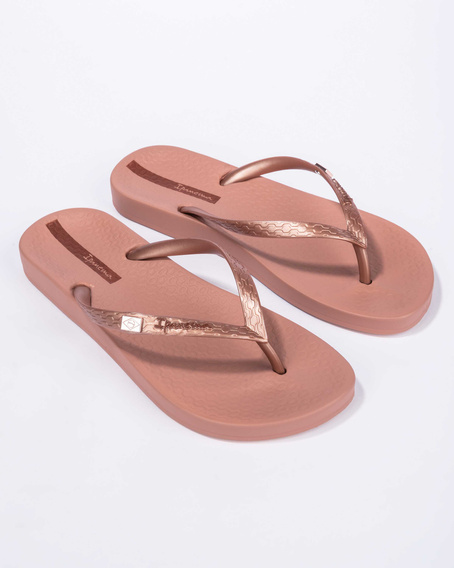 Žabky Ipanema Anatomic Tan FEM