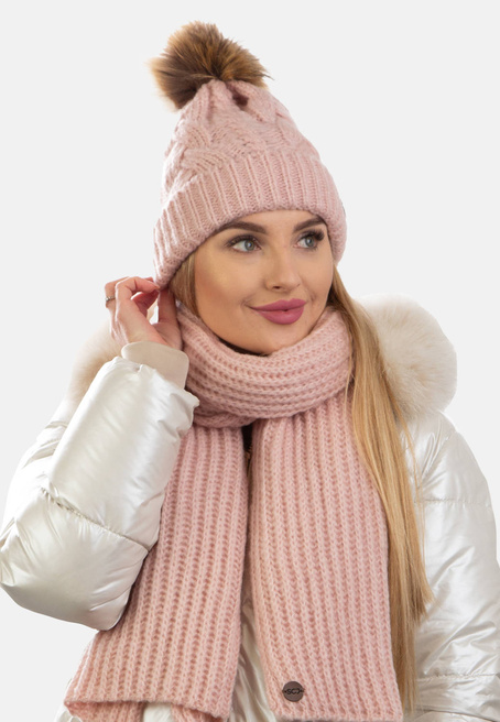  Set šála a čepice SCJ SET-23502-009