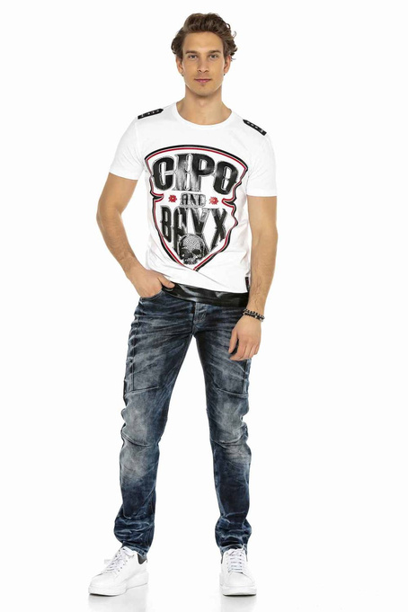 Pánské džínové kalhoty CIPO BAXX CD286 Blue